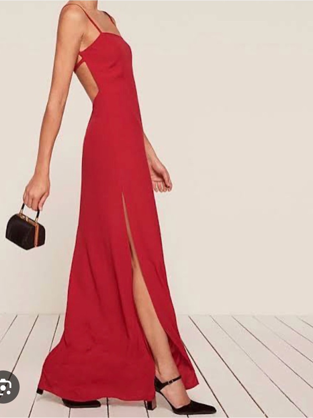 Reformation Pisa Dress - Red